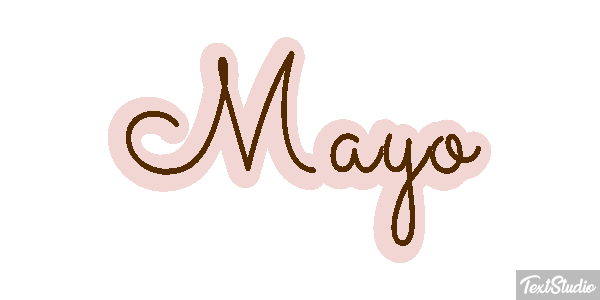 Mayo Efecto de texto