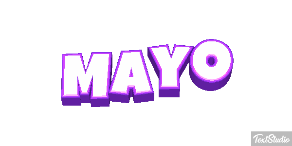 Mayo Efecto de texto