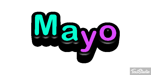 Mayo Efecto de texto