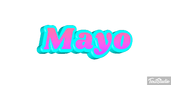 Mayo Efecto de texto