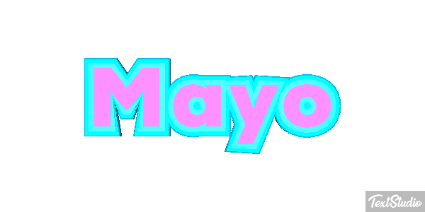 Mayo Efecto de texto