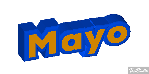 Mayo Efecto de texto
