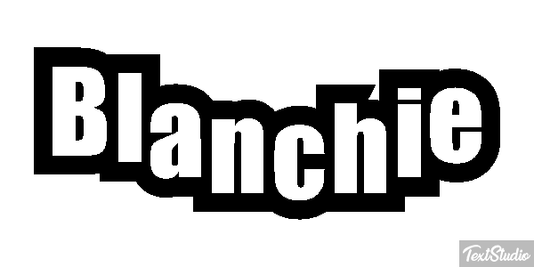 Blanchie Efekt tekstowy