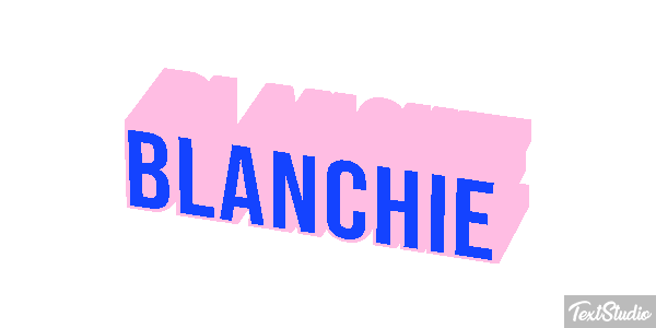Blanchie Efekt tekstowy