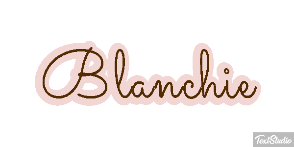 Blanchie Efekt tekstowy