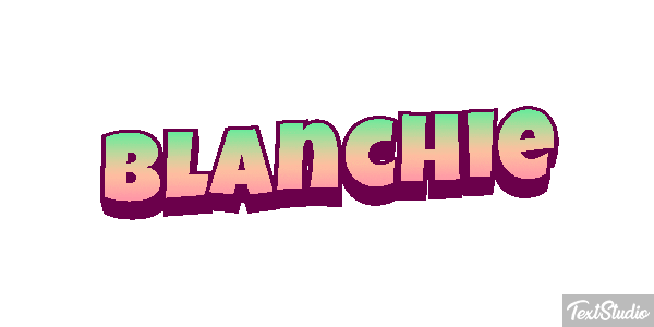 Blanchie Efekt tekstowy