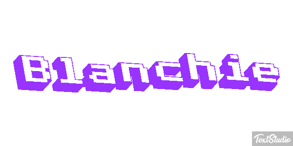 Blanchie Efekt tekstowy