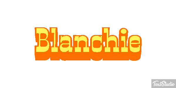 Blanchie Efekt tekstowy