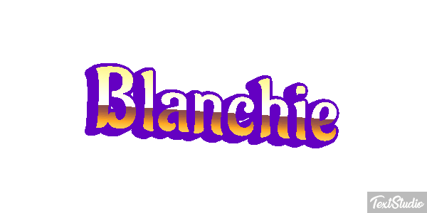 Blanchie Efekt tekstowy