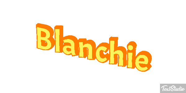 Blanchie Efekt tekstowy
