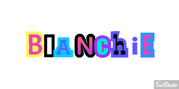 Blanchie Efekt tekstowy