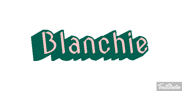 Blanchie Efekt tekstowy