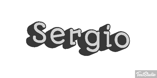Sergio Effetto testo