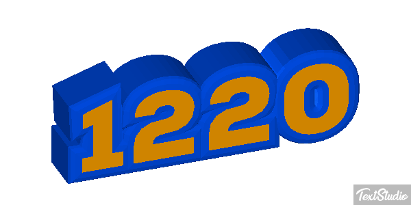 1220 Text effect