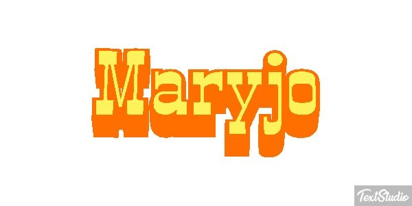 Maryjo Effetto testo