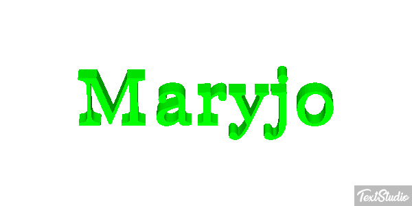 Maryjo Effetto testo