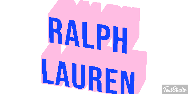 Ralph Lauren Effet de texte