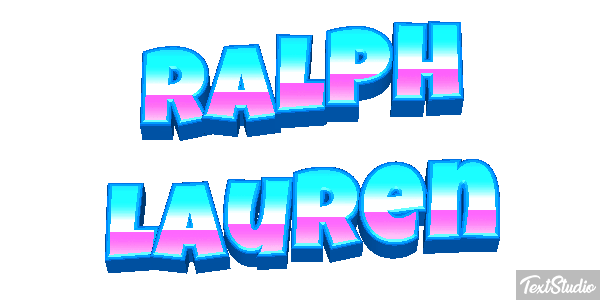 Ralph Lauren Effet de texte