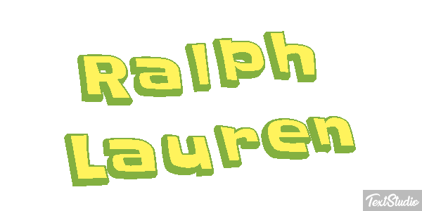 Ralph Lauren Effet de texte