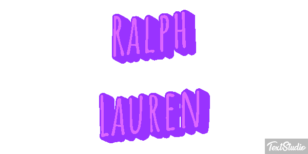 Ralph Lauren Effet de texte
