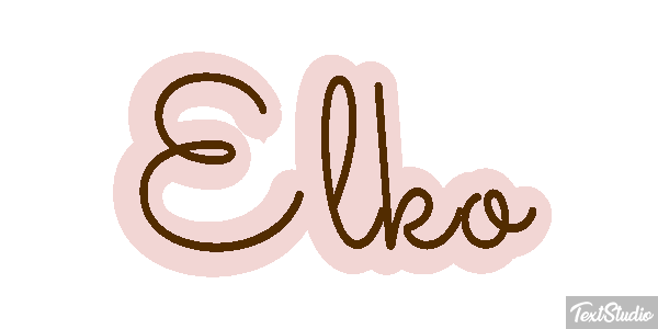 Elko Effetto testo