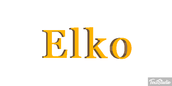Elko Effetto testo