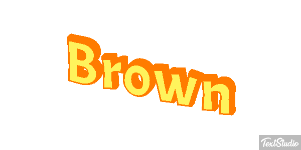Brown Tekst effect