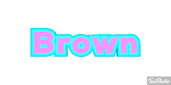 Brown Tekst effect