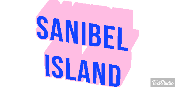 Sanibel Island Effetto testo