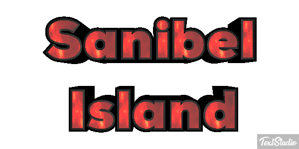 Sanibel Island Effetto testo