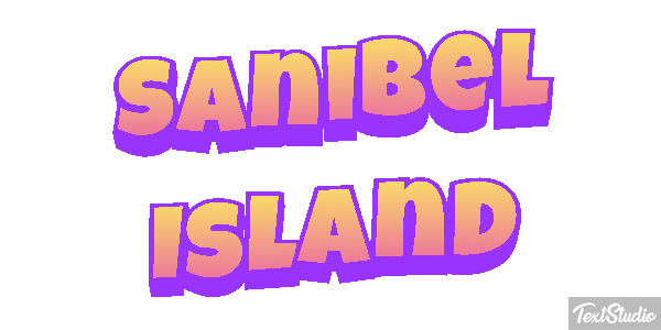 Sanibel Island Effetto testo
