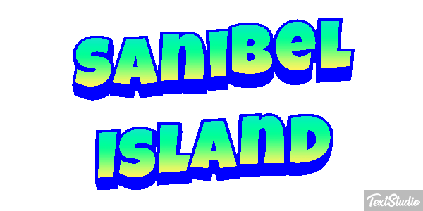 Sanibel Island Effetto testo