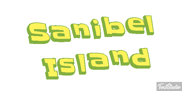 Sanibel Island Effetto testo