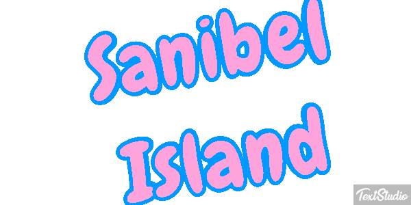 Sanibel Island Effetto testo