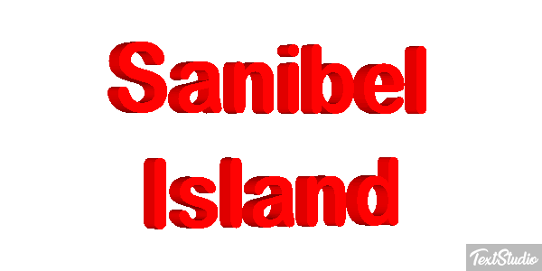Sanibel Island Effetto testo