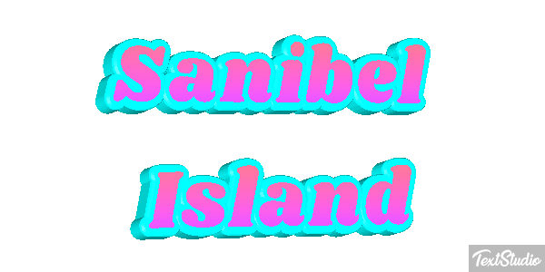 Sanibel Island Effetto testo