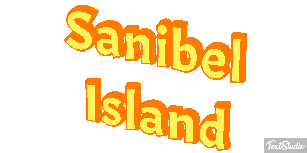 Sanibel Island Effetto testo