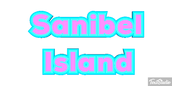Sanibel Island Effetto testo