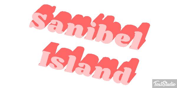 Sanibel Island Effetto testo