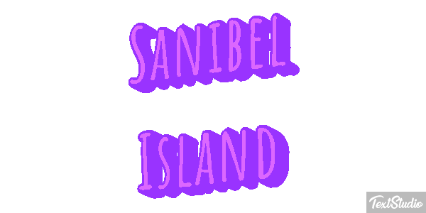 Sanibel Island Effetto testo
