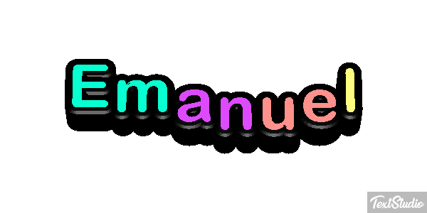 Emanuel Tekst effect