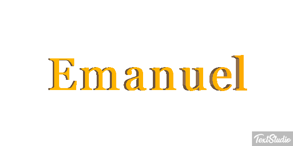 Emanuel Tekst effect