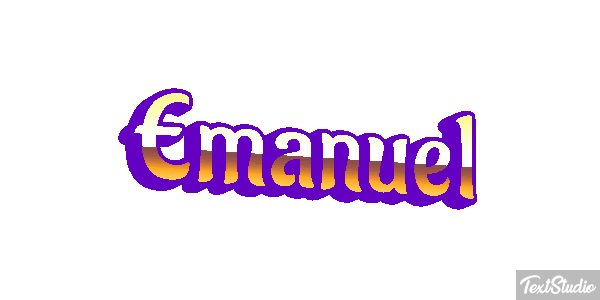 Emanuel Tekst effect