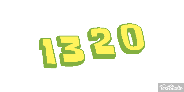 1320 Text effect