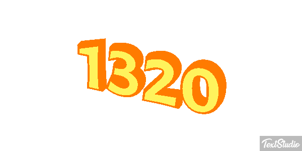 1320 Text effect