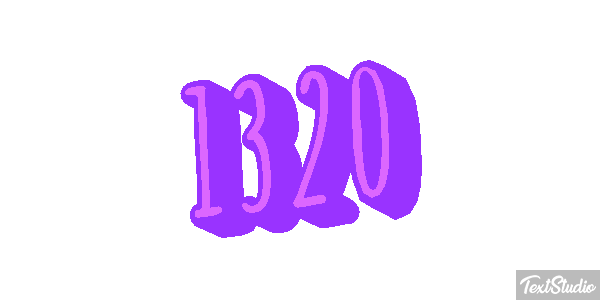 1320 Text effect