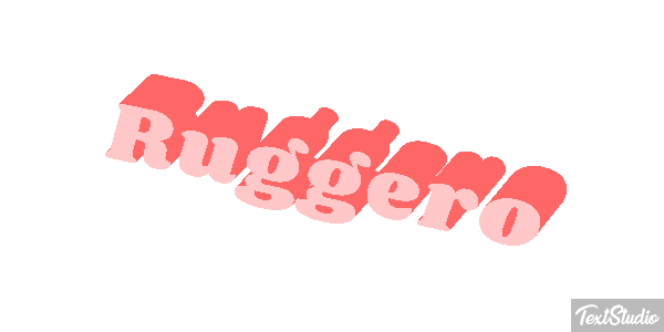 Ruggero Effetto testo