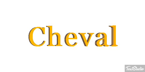 Cheval Efekt tekstowy