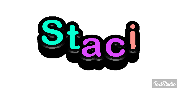 Staci Effetto testo