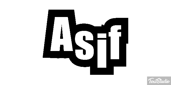 Asif Efekt tekstowy
